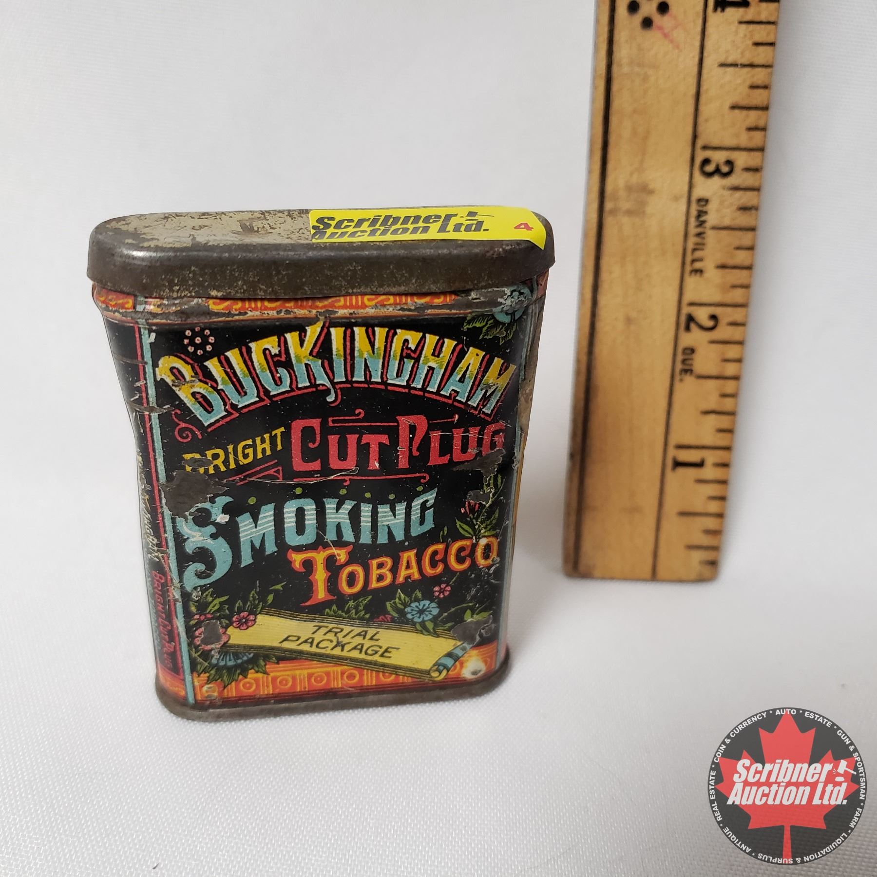 Buckingham Bright Cut Plug Smoking Tobacco "Trial Package" (3" x 2