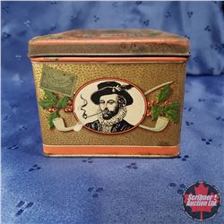Sir Walter Raleigh Holiday Tobacco Tin (3-1/2