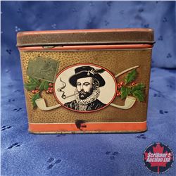 Sir Walter Raleigh Holiday Tobacco Tin (3-1/2