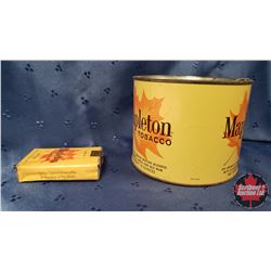 mapleton cigarettes Mapleton Tobacco Tin (4-1/4