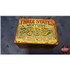 Image 5 : Three States Mixture "3-1/3 OZS" Kentucky Virginia Louisiana Harry Weissinger Tobacco Tin (2-1/4" x 