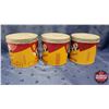 Image 4 : Collector Combo (3) Vogue Mild Cigarette Tobacco Tins (4" x 4-1/2")