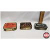 Image 1 : Collectors Combo (3) : Small Tobacco Tins (Bishop's Move, Mick McQuaid, Godrey Phillips Grand Cut)