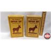 Image 1 : The Original Orphan Boy Smoking Tobacco Cardboard Boxes (2)  (7-1/2" x 4-1/2" x 2-1/4")