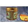 Image 3 : Old Chum Combo : Tin (No Lid) (3-3/4" x 4") & Pouch