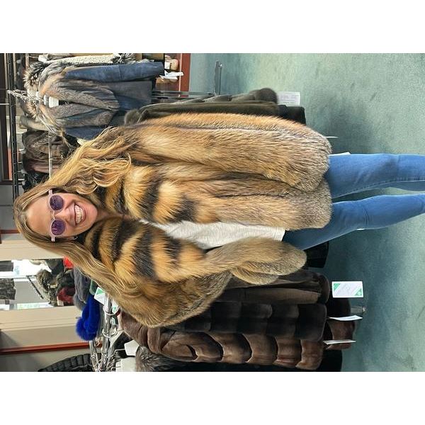 Natural Women's Fox Jacket