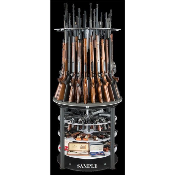 Walk-in Vault Revolving Gun Display - Safari Club International