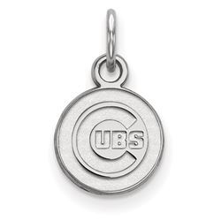 Sterling Silver MLB Chicago Cubs Pendant