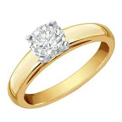 0.50 ctw VS/SI Diamond Necklace 18K White Gold