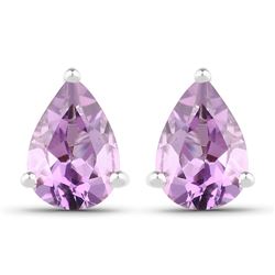 0.04 ctw Genuine White Topaz .925 Sterling Silver Bracelet