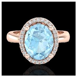 1 ctw VS/SI Cushion Diamond Stud Earrings 10K Rose Gold