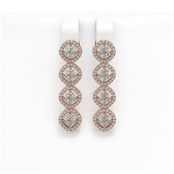 3.50 ctw Tanzanite & Diamond Ring 10K White Gold