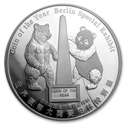 2019 China 1 oz Silver Panda Proof (Berlin World Money Fair)