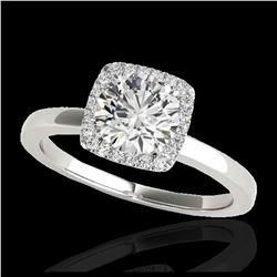 2 ctw Black VS/SI Diamond Ring 18K White Gold