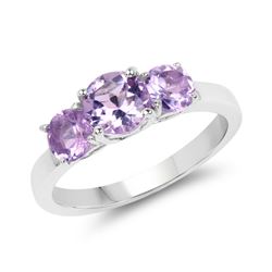 0.26 ctw Genuine Black Diamond and White Diamond .925 Sterling Silver Ring