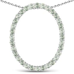 2.50 ctw Amethyst And VS/SI Diamond Ring 18K White Gold