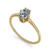 Image 2 : 2.33 ctw Ruby & Diamond Men's Ring 10K Yellow Gold