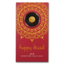 2018 Tuvalu 1 gram Gold Diwali