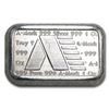 Image 1 : 1 oz Silver Bar - A-Mark Brick (Type-2)