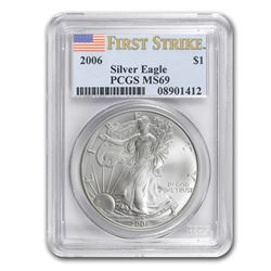 2006 Silver American Eagle MS-69 PCGS (FirstStrike®)