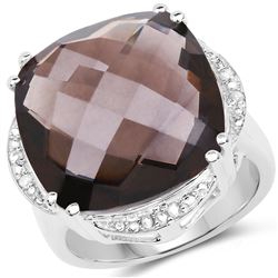 14K Rose Gold Plated 2.16 ctw Genuine Morganite .925 Sterling Silver Ring