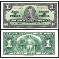 Canada 1937 Dollar BC-21a, CCGS UNC60