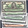Image 1 : Canada 1937 five notes group