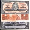Image 1 : Canada 1937 three note group