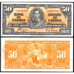 Canada 1937 Fifty Dollars BC-26c, VF