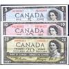 Image 1 : Canada 1954 Devils Face $5 $10 $20, EF