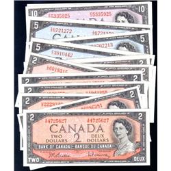 Canada 1954 sixteen note group
