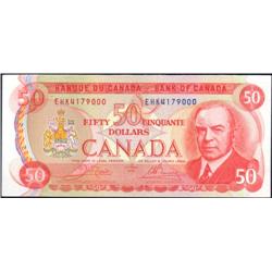 Canada 1975 $50 BC-51b 3 Consec PMG Gem
