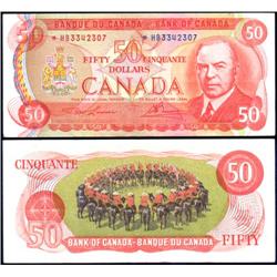 Canada Replacement 1975 $50 BC-51aA, EF