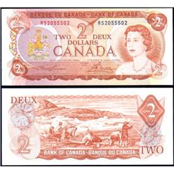 Canada $2 Test, Radar 1974 BC47aT Unc