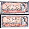 Image 1 : Canada 1954 $2 BC38b J/R0000004-005 Unc