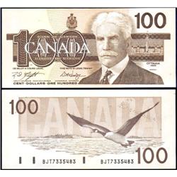 Canada $100 1988 OSD Missing, CCGS Unc