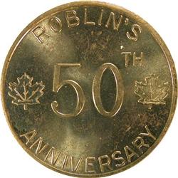 1963 Roblin, MB 1 Buck, Uncirculated