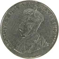 Canada 5 Cents 1935 Flip Double Strike