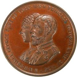 Medal 1893 Marriage of Duke of York +1