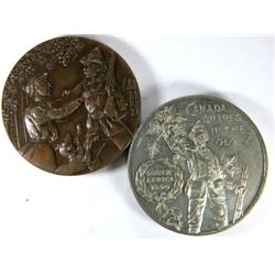 Two 1900 Canada South Africa Medals