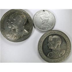 Three Medals Duke of Cornwal, Connaught