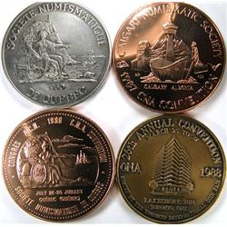 1960-1985 Society Numismatic de Quebec