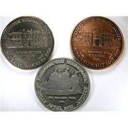 1988 APNA Rally Fredericton, two medals