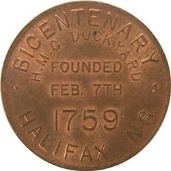 1959 Bicentennary HMC Dockyard Halifax