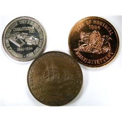Three Prince Edward Island Medals