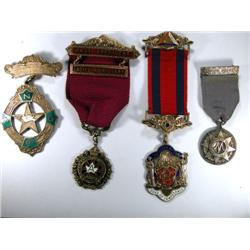 IOOF, Canadian Legion, etc. Medals