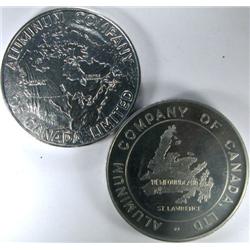 Aluminum Company of Canada, two medals