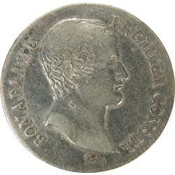 France 5 Francs AN XI A With Dots, VF