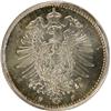 Image 2 : Germany 20 Pfennig 1876F PCGS MS-66