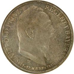 Germany Bavaria 3 Marks 1911D NGC PF-66